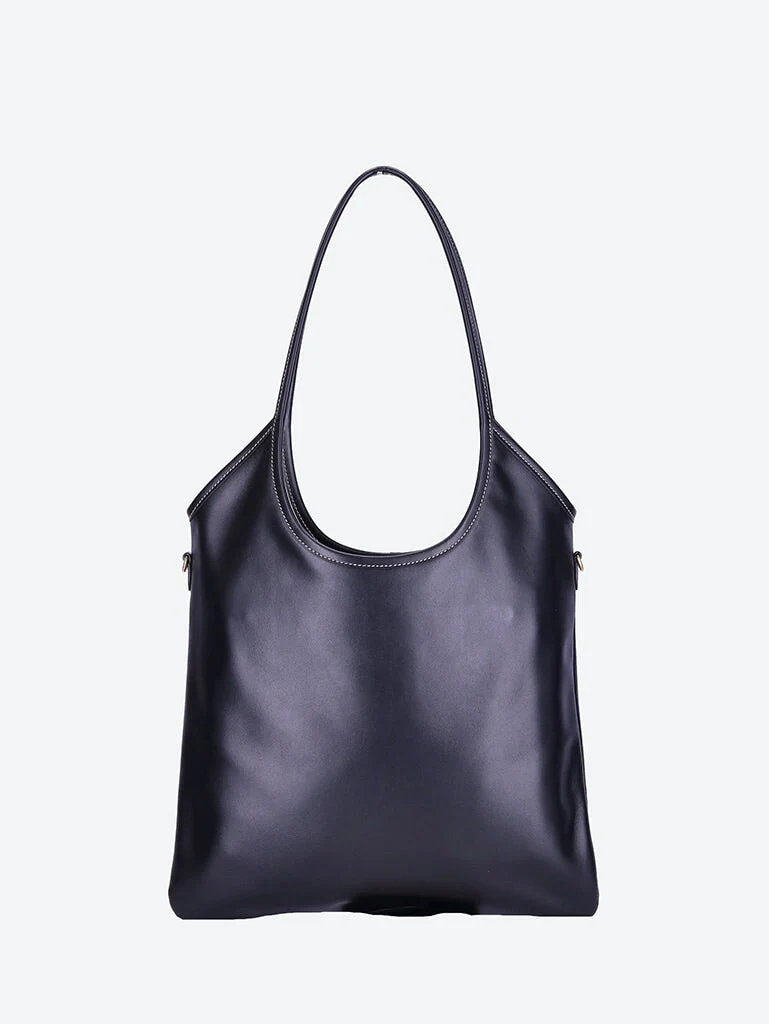 Leather tote bag - Image 4